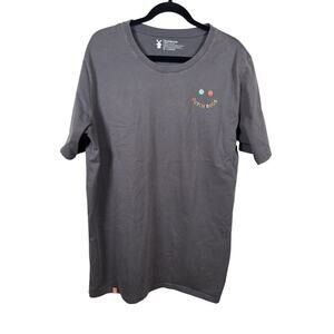 Dutch Bros Coffee T-Shirt Unisex XL Gray Stay Dutch Stay True Smiley Graphic